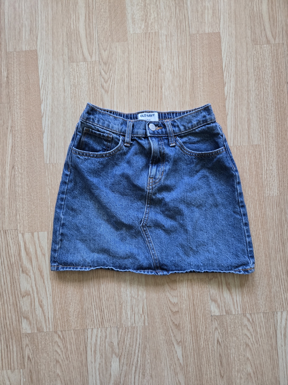 Old Navy Blue Denim Mini Skirt